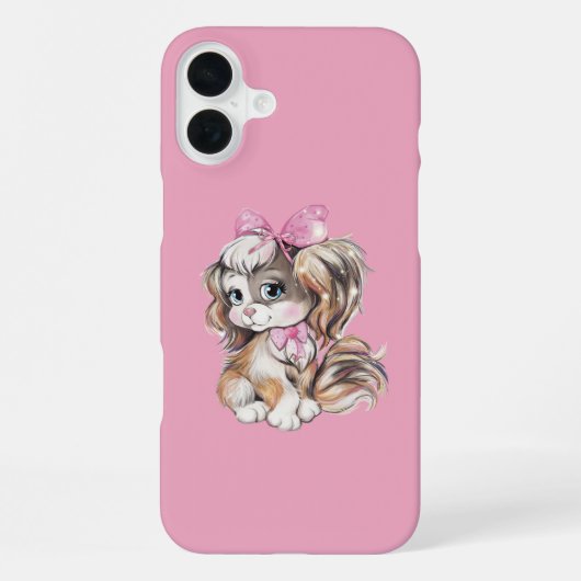 Welpe iPhone Hülle (Rückseite)