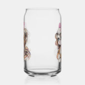 Welpe kann Glas (Rechts)