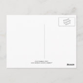 Welpe & Kitten Postkarte (Rückseite)