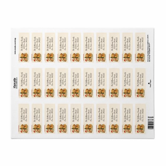 Welpe & Kitten Weihnachtsmann (Vorne)