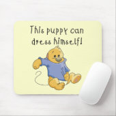 Welpe kleiden oben T-Shirts und Geschenke Mousepad (Mit Mouse)