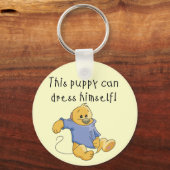 Welpe kleiden oben T-Shirts und Geschenke Schlüsselanhänger (Vorderseite)