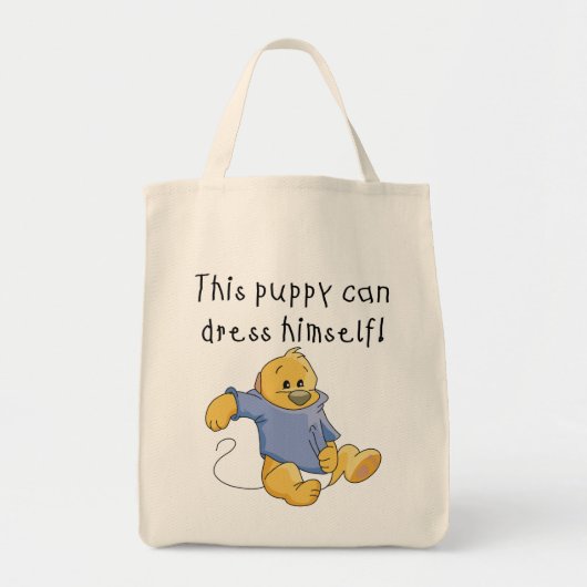 Welpe kleiden oben T-Shirts und Geschenke Tragetasche (Vorne)