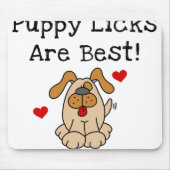 Welpe Licks sind am besten Mousepad (Vorne)