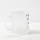 Welpe Licks sind beste T-Shirts und Geschenke Mattglastasse (Links)