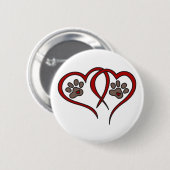 Welpe Liebe Button (Vorne & Hinten)