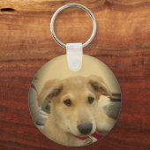 Welpe Liebe: Der beste Freund des Menschen Schlüsselanhänger (Vorderseite)