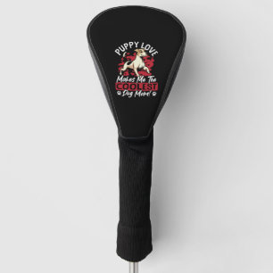 Welpe Liebe die Coolste Hunde Mama! Meine Mama ist Golf Headcover
