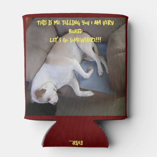 Welpe Liebe Dosenkühler (Rückseite)