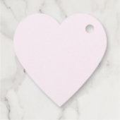 Welpe Liebe Geschenkanhänger (Rückseite)