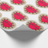 Welpe Liebe Geschenkpapier (Ecke)