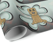 Welpe Liebe Geschenkpapier (Rolleneckpunkt)