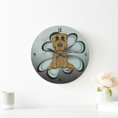 Welpe Liebe Große Uhr (Zuhause)