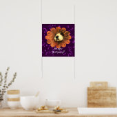 Welpe Liebe Happy Birthday Poster (Küche)