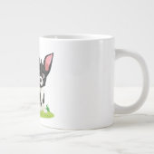 Welpe Liebe ist die beste Liebe Jumbo-Tasse (Rechts)