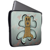 Welpe Liebe Laptopschutzhülle (Vorne Rechts)