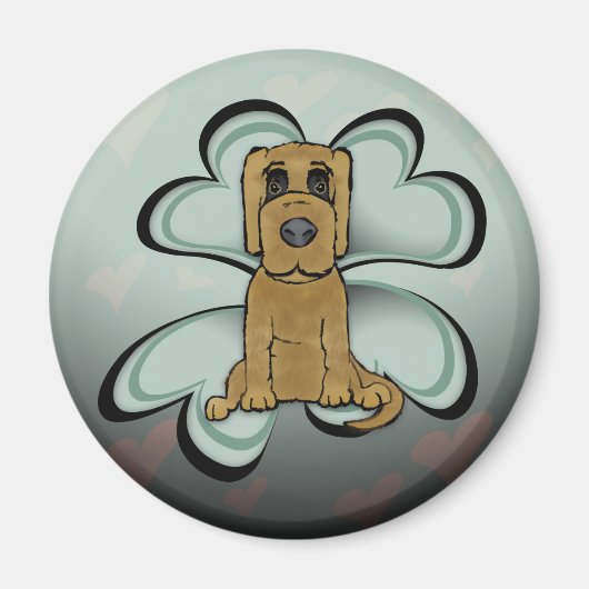 Welpe Liebe Magnet (Vorne)