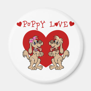 Welpe Liebe Magnet