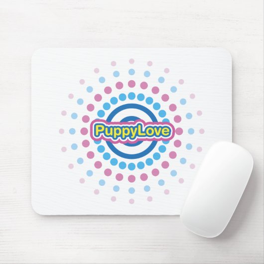 Welpe Liebe Mousepad (Mit Mouse)
