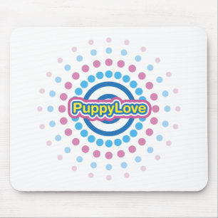 Welpe Liebe Mousepad