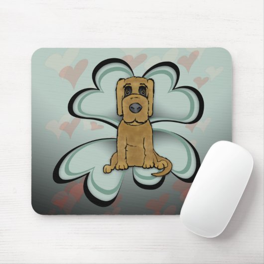 Welpe Liebe Mousepad (Mit Mouse)