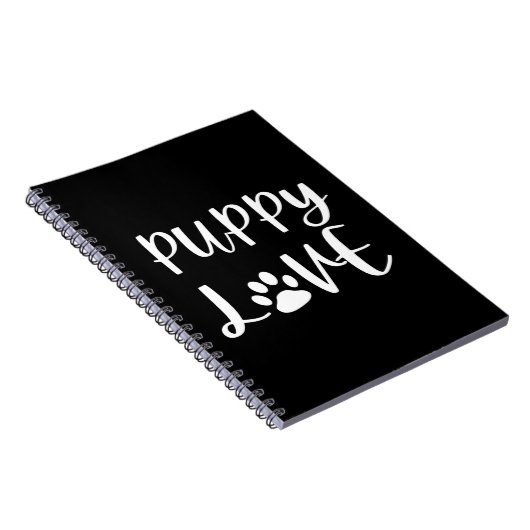 Welpe Liebe Notizblock (Rechte Seite)