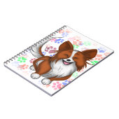 Welpe Liebe Notizblock (Linke Seite)