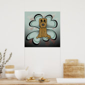 Welpe Liebe Poster (Küche)