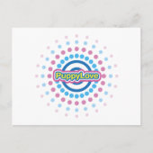 Welpe Liebe Postkarte (Vorderseite)