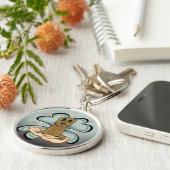 Welpe Liebe Schlüsselanhänger (Seite)