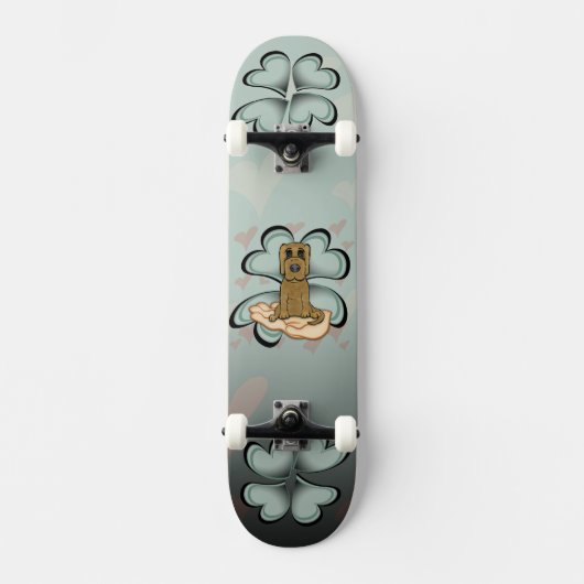 Welpe Liebe Skateboard (Vorderseite)