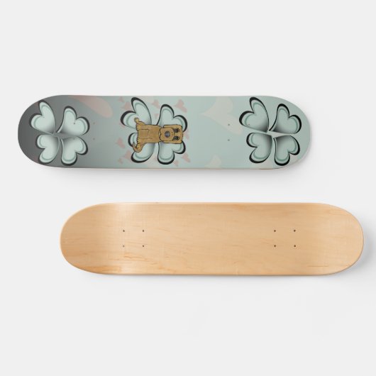 Welpe-Liebe-Skateboard Skateboard (Horizontal)