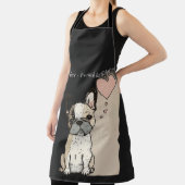 Welpe Liebe - Stile eines französischen Bulldoggen Schürze (InSitu)