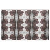 Welpe Liebe Stoff (Fat Quarter (45,7 x 55,9 cm))