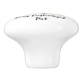 Welpe Liebe - T - Shirt im Stile eines französisch Keramikknauf (Seitenansicht)