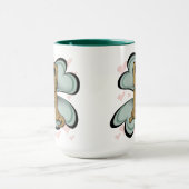 Welpe Liebe Tasse (Zentrum)
