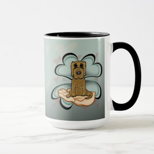 Welpe Liebe Tasse (Rechts)