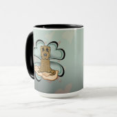Welpe Liebe Tasse (Vorderseite Links)