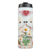 Welpe Liebe Thermosbecher (Vorderseite)