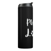 Welpe Liebe Thermosbecher (Nach links gedreht)