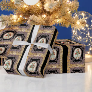 Welpe Liebe Viktorianisch Urlaub Geschenkpapier