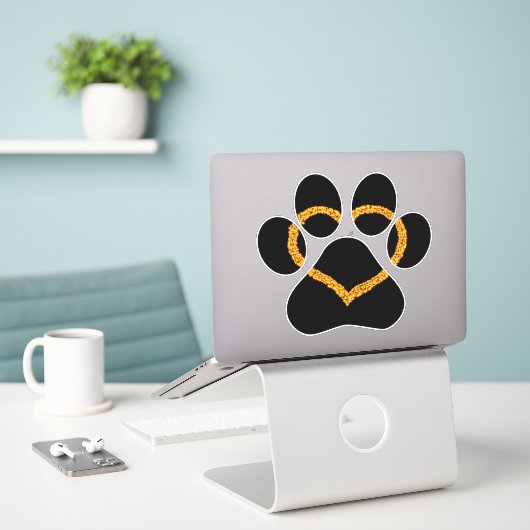 Welpe Liebe Vinyl Car Decal Aufkleber (Laptop auf Schreibtisch)