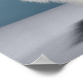 Welpe mit dicken Brillen Poster (Ecke)