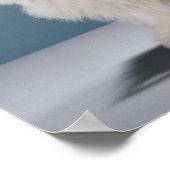 Welpe mit dicken Brillen Poster (Ecke)