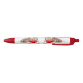 Welpe mit Herzgeschenk für Ihre Pen-Liebe Kugelschreiber (Unterseite)