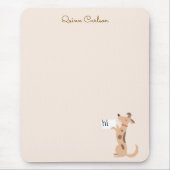 Welpe Mousepad (Vorne)