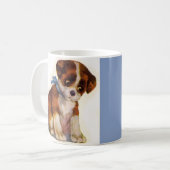 Welpe Nr. 2 der 30er Jahre Kaffeetasse (Vorderseite Links)