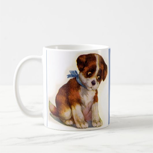 Welpe Nr. 2 der 30er Jahre Kaffeetasse (Links)