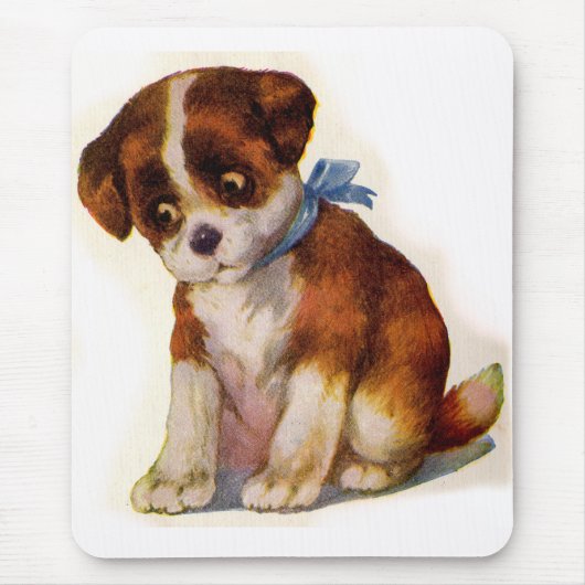 Welpe Nr. 2 der 30er Jahre Mousepad (Vorne)