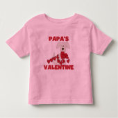 Welpe Papa's Valentine Tshirts und Geschenke (Vorderseite)